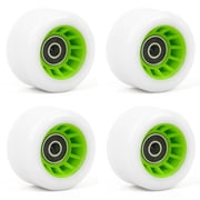 Roller Skate Wheels with Bearings, Quads Roller Skate Wheels Double Row Skating