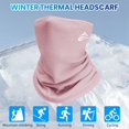 thumbnail image 5 of vnanda Winter Riding Gear Cycling Face Hood Neck Scarf Windproof Dust-proof Solid Color Elastic Anti-slip Unisex Soft Breathable Soft Outdoor Desert Travel, 5 of 8