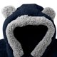 thumbnail image 5 of Traje de oso para bebé, leggings, ropa de lana de invierno para niñas y niños, mono con capucha, traje de nieve, abrigo para niños, 5 of 8