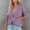 Purple, variant on Womens Jackets Ladies Women Casual Patchwork Leopard Long Sleeve Knit Pullover V-neck Sweater Coat