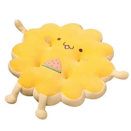 

Cartoon Fruit Cushion Chair Sofa Seat Cushion Home Supplies Good Breathability Memory Foam Toy