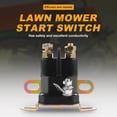 thumbnail image 2 of AEVXKHI 4PCS Lawn Mower Starter, Solenoid Safe Waterproof Zero Turn Lawn Mower, Solenoid Relay High Efficient Lawn Mower Tractor for Precedent Gas, 2 of 10