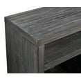 thumbnail image 4 of Martin Svensson Home Lexington Solid Wood TV Stand with Fireplace for TVs up to 75", Grey, 4 of 5