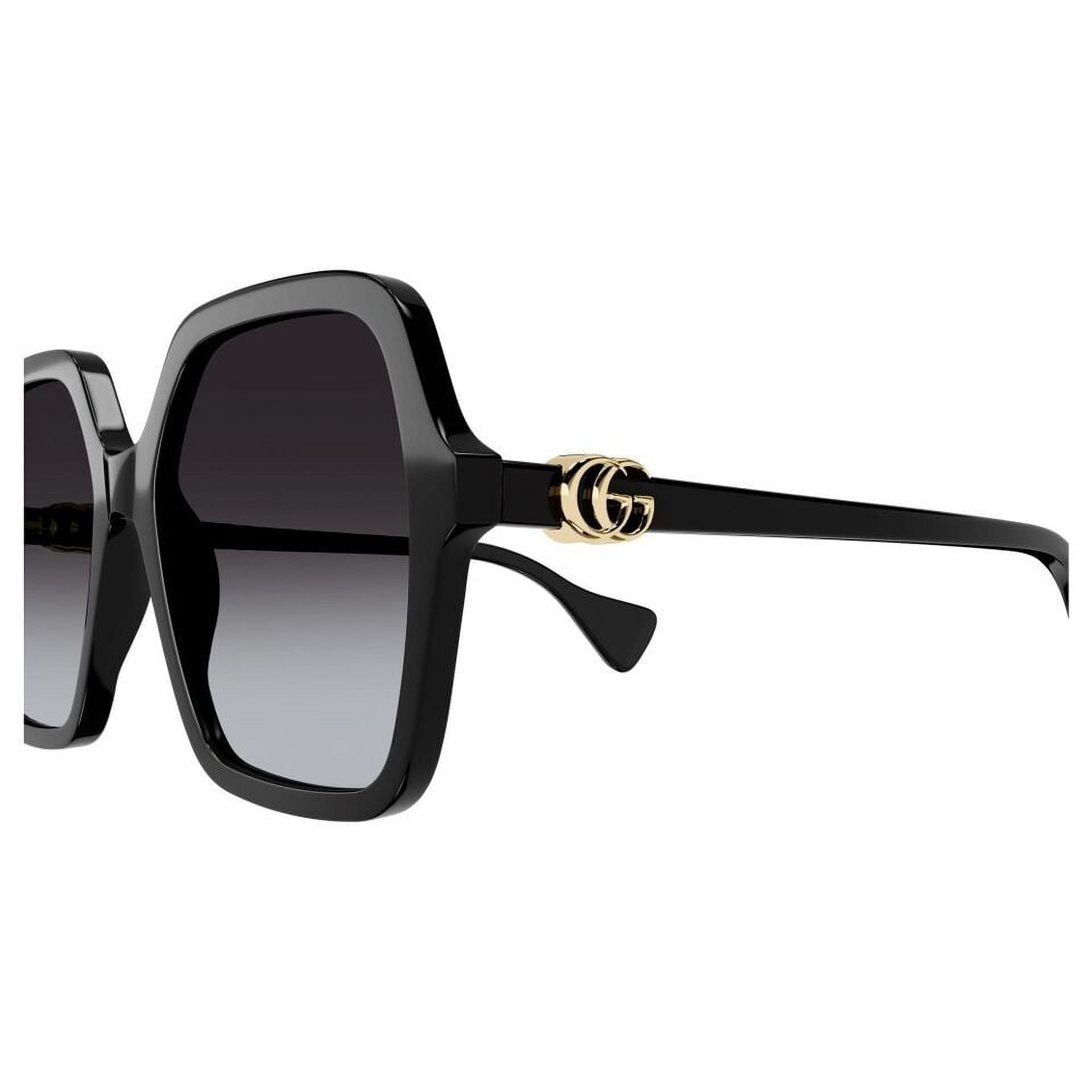 GUCCI GG1072S-001-56  Sunglasses Size 56mm 145mm 19mm black Women NEW