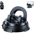 thumbnail image 1 of Peeynner Phone Holder, Intelligent Suction Cup Multifunction Console with Navigation Car Phone Holder, 360° Arbitrary Rotation, Waterproof Stain-Resistant, Easy to Clean (Black), 1 of 7