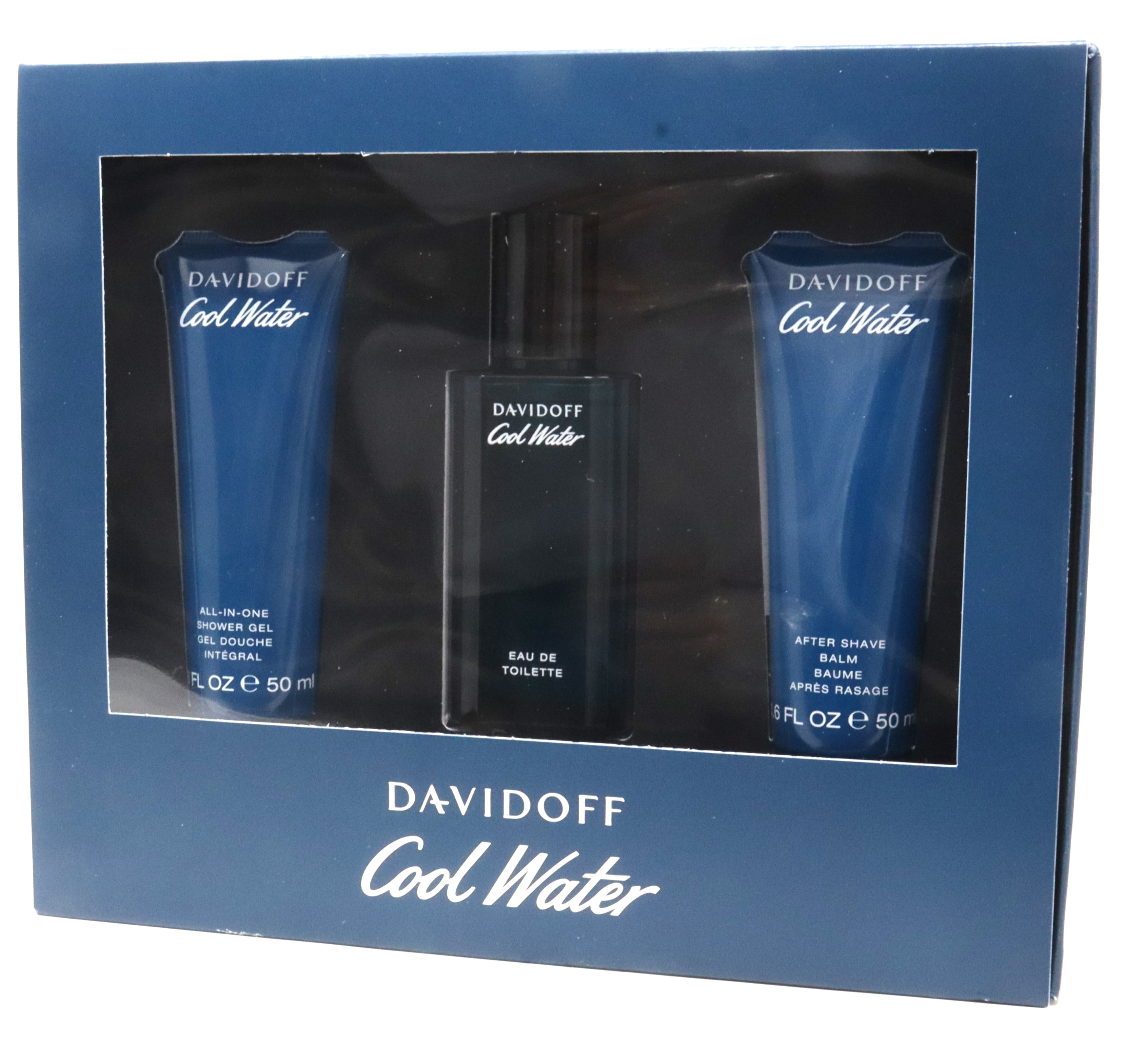 LAFIS water gel plus 200ml 2本セット Davidoff Cool Water Men Perfume Gift Set, Eau de Toilette 40ml