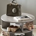 thumbnail image 4 of Round-01-Grey 4 Tier Design 360° Spinning Shoe Rack Tower, 16 Pair Shoe Rack Light Grey, 4 of 5