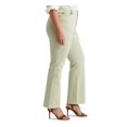 thumbnail image 3 of LAUREN RALPH LAUREN Womens Green Pocketed Zippered Boot High Waist Jeans Plus 20W, 3 of 4