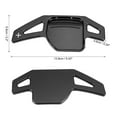 thumbnail image 2 of Pair Black Car Steering Wheel Shift Paddle Cover Shifter Extension Aluminum Alloy for Audi A3 A4L A5 A6 A7 A8 S5 Q5 Q7, 2 of 5