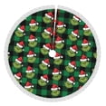 thumbnail image 1 of Faldas para árbol de Navidad Grin-Ch de 36 pulgadas, tapete para árbol de Navidad para fiestas de invierno, falda para árbol de Navidad para decoraciones navideñas rústicas, 1 of 8