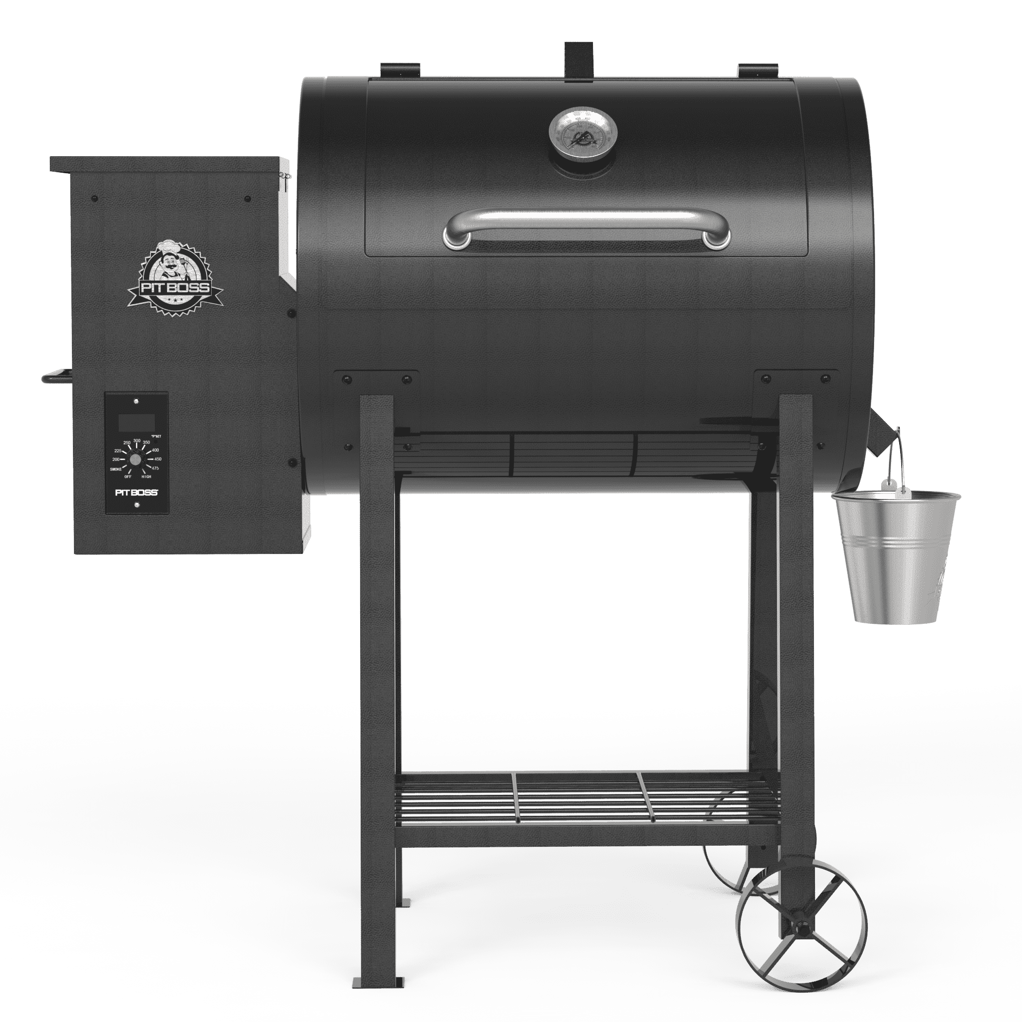 Pit Boss 700 Classic Wood Pellet Grill with Cover Black