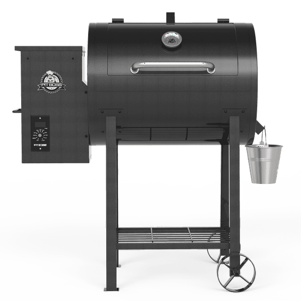 Pit Boss 700 Classic Wood Pellet Grill with Cover Black
