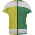 thumbnail image 2 of Fantasy Football Team Green and Yellow All Over Mens T Shirt Multi SM, 2 of 2