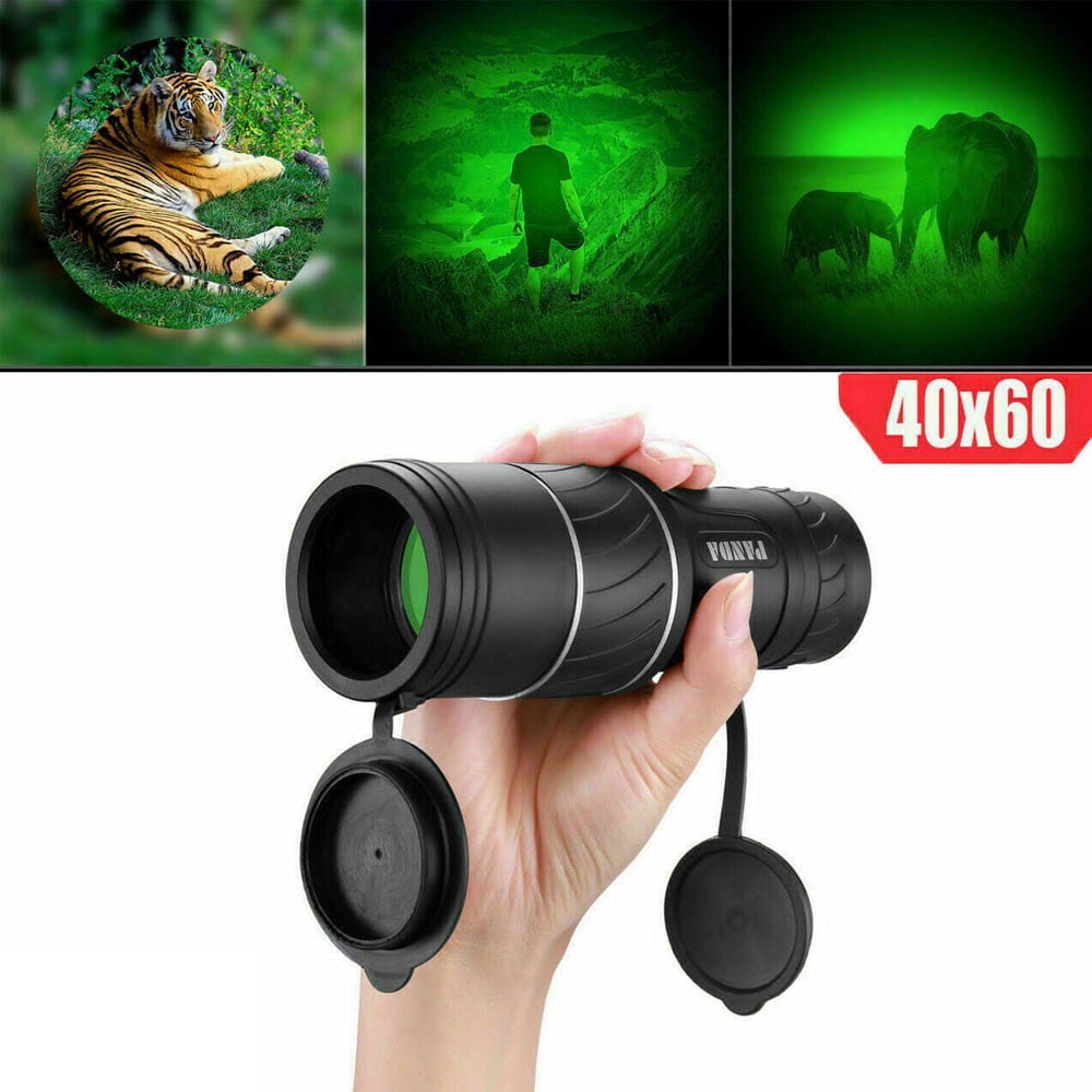 TASHHAR Monocular Telescope 40x60 Night Vision Starscope for Bird