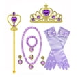 thumbnail image 3 of Vestido de princesa Ariel de La Sirenita de Disney para niñas, disfraz de lentejuelas, disfraz para niños, disfraz para Halloween, carnaval, fiesta de cumpleaños, ropa de 2 a 10 años, 3 of 5
