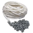 thumbnail image 1 of Cuerda Anchor Rode Powerwinch P10297, 200 pies 5/8, cadena de 15 pies 5/16, 1 of 1