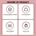 thumbnail image 4 of 60ml/90ml Travel Cosmetics bottle Silicone mini empty container Skincare Body Wash Shampoo tank Tool Portable squeeze bottle, 4 of 4
