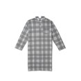 thumbnail image 2 of Men's Adaptive Open Back Grey Check Gown, 2 of 6