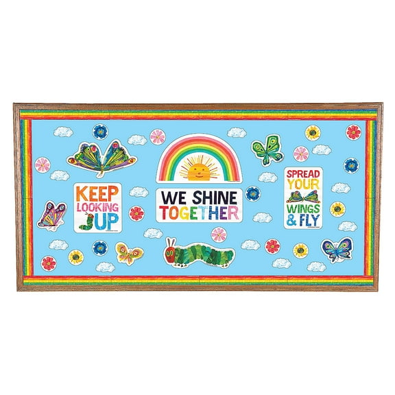 16" x 24 1/2" World of Eric Carle Classroom Bulletin Board Set - 11 Pc.