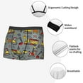 thumbnail image 6 of Kll Funny Construction Men'S Cotton Boxer Briefs Underwear-Small, 6 of 9