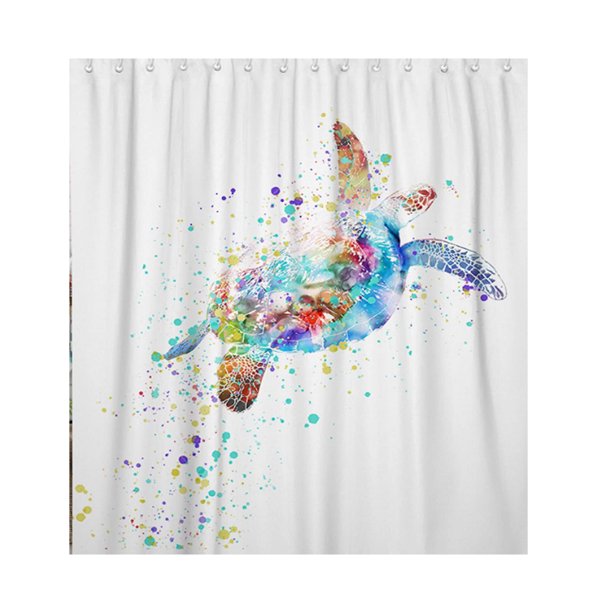 Sea Turtle Shower Curtain