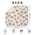 thumbnail image 4 of Pioneer Flower Floral Print Pattern Kitchen Dish Drying Mat 1 Pack, Ultra Absorbent Microfiber Drainer Mat, 16"x18", 4 of 6