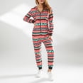 thumbnail image 1 of Disfraz Premium Mono de manga larga de Navidad Pijamas de invierno para mujer Ropa de casa con capucha (Negro XL) Kuymtek Negro T XL para Mujer, 1 of 9