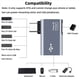 thumbnail image 4 of Adaptador OTG de 6 Piezas para Adaptador Micro-USB A USB OTG de Ángulo Izquierdo/Derecho de 90 Grados para Tableta de Teléfono Android, 4 of 5