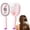 Pink, variant on Electric Spray Massage Comb, Self-Cleaning Anti-Tangle Electric Steam Brush, Electric Spray Cushion Comb for Women, Misting Hair Brush with Built-In Water Spray, for Nourishing, Smoothing (Pink)