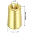 thumbnail image 2 of Metal Guitar 3 Way Toggle Switch Tip Switch Knob Cap M3.5 for Electric Guitar Accessories Gold, 2 of 5