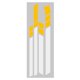 thumbnail image 1 of Pegatinas reflectantes de PVC impermeables para Ninebot (amarillo amarillo blanco) Afortunado Sencillez, 1 of 5