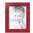 thumbnail image 2 of ArtToFrames 7" x 9" Red Picture Frame, 7x9 inch Red MDF Poster Frame (WOM-4119),  Pack, 2 of 8