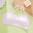thumbnail image 5 of 3 Pack Training Bra for Girls Seamless Sports Bra, Padded Everyday Bra Bralette,Crop Cami Tank Top 12-16 Years, 5 of 10