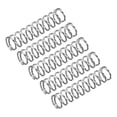 thumbnail image 1 of Unique Bargains Ressort de Compression, Lot de 5 en Acier Inoxydable 304, Diamètre 7 mm, Fil 0,8 mm, Longueur 30 mm, 1 of 6