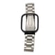 thumbnail image 3 of Correa de reloj Funda protectora Banda 2 en 1 Correa de reloj de acero inoxidable ajustada para Redmi Watch 3 Plata, 3 of 10