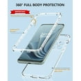 thumbnail image 3 of For OnePlus 10 Pro 5G Case: Clear Protective Shockproof Silicone Case - Dual Layer Soft TPU Cell Phone Cover with Hard Phone Bumper, 3 of 6