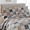 Beige, variant on Quilt Set Bedding Twin Size Bedspread Coverlet Reversible Quilt Mens Lightweight Bedspread Modern Home Quilt Coverlet Soft Microfibers Quilt with Pillow Shams Blue White