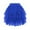 #136-Blue, variant on AUNVITO Women's High Waist Layered Tutu-Style Skirt Puffy Ruffle Mesh Spring Summer Casual Party