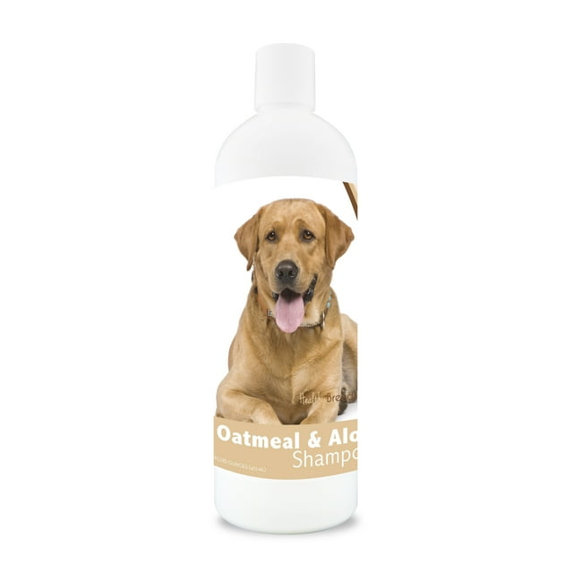 Healthy Breeds Labrador Retriever Oatmeal Dog Shampoo with Aloe 16 oz
