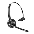 thumbnail image 1 of Auriculares Bluetooth TECKNET, auriculares inalámbricos con micrófono con cancelación de ruido para camionero, auriculares Bluetooth con micrófono silencioso para el trabajo, 1 of 5