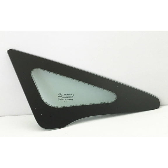 Passenger Right Side Front Vent Window Vent Glass Compatible with Honda Civic / Civic Hybrid 4 Door Sedan 2006-2011 Models