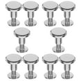 thumbnail image 2 of Shisuyan Rivet Buttons Zinc Alloy 10Set 0.37X0.37X0.31in, 2 of 8