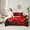 Black Red, variant on Castle Fairy Blue Video Game Twin Bedding Sets,Hexagon Gamepads Bedding Comforter Set