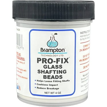 Brampton PRO-FIX Glass Shafting Beads - Golf Club Shaft Installation Stabilizer - Increases Bond Strength on Loose Fitting Golf Shafts - Works with any PRO-FIX Golf Epoxy