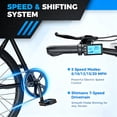 thumbnail image 3 of Electric Mountain Bike for Adults, 26" E-Bike with Shimano 7-Speed Gears,750W Peak,36V Battery, Twist Throttle & Pedal Assist, 3 of 7