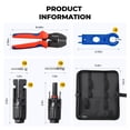 thumbnail image 2 of Kit de herramientas para crimpar solar BougeRV para conectores 14-10 AWG, 2 of 9