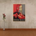 thumbnail image 2 of Vintage Marvel Super-Héros Iron Man Affiche Rétro 20 x14 Pouces Unfra, 2 of 3