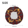 thumbnail image 4 of Kdxio Buffalo Check Plaid Print Shower Cap for Women,Elastic and Reusable,Double Waterproof Layers Bathing Hat, 4 of 6