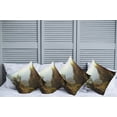 thumbnail image 6 of Ambesonne Landscape Throw Pillow Cover 4 Pack, Nepal Forest Majestic, 18", Green Pale Yellow, 6 of 6