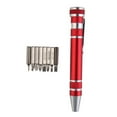 thumbnail image 1 of YunYan Multifunctional Small Screwdriver Kit With 8 Bits For Mobile Phones Electronics Watches Laptops Jewelry Repair, 1 of 4